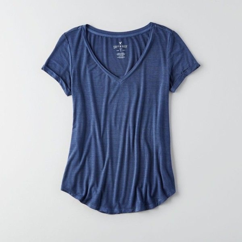 Blue Soft and Sexy T-Shirt